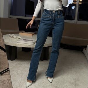 Stylish High Rise Blue Women's Jeans